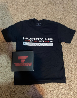 Playboi Carti x TheWeeknd Hurry Up Tomorrow T Shirt box set size large
