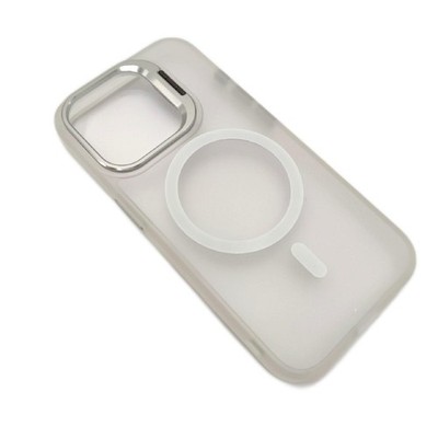 Beeasy iPhone 15 Pro Huelle MagSafe Staender Lieferung mit Schutzfolie