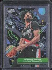 2025 Topps Chrome Cosmic Shaedon Sharpe Base #168