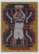 2021-22 Panini Prizm Gold Wave Prizm 9/10 Corey Kispert #275 rf2