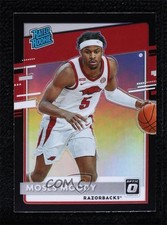 2021-22 Chronicles Draft Picks Donruss Optic Rated Rookies Black Moses Moody ix8