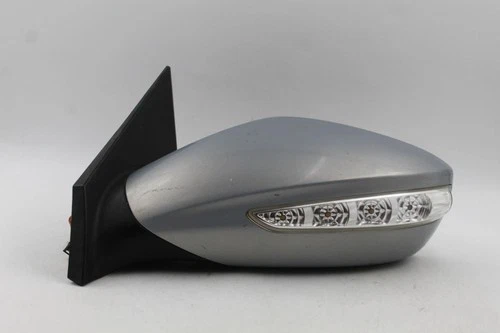 Left Driver Side Blue Sky Metallic Door Mirror 2011-14 HYUNDAI SONATA OEM #39892