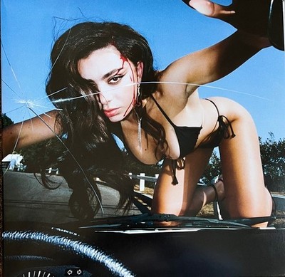 LP  Charli XCX   CRASH  Red  & Black Marbled Vinyl LP  SEALED