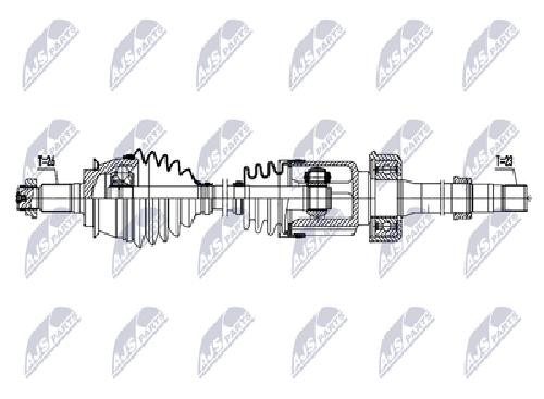 Original NTY Drive Shaft NPW-BM-204 For MINI