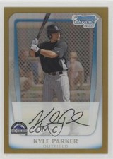2011 Bowman Chrome Prospects Gold Refractor 29/50 Kyle Parker #BCP197 1l2