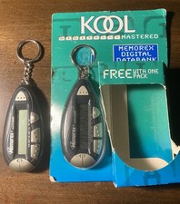 Memorex Data Bank Keychain - Kool Cigarettes Promo - VTG 2001 NOS New In Package