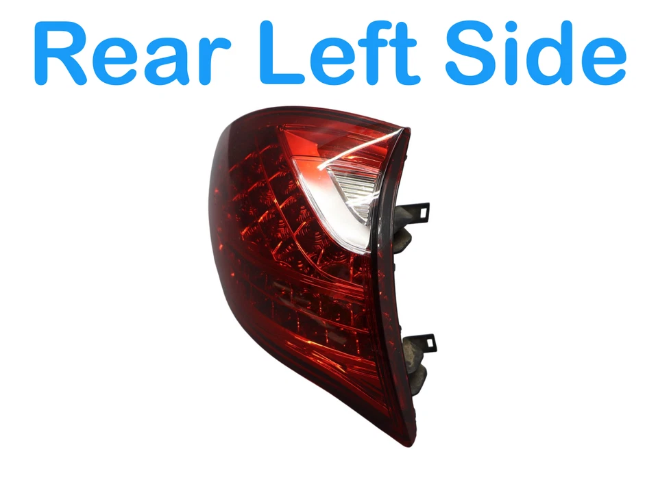 11-14 Porsche Cayenne 958 Rear Left Side Outer Tail Light Lamp 7P5945095AA Oem - Image 3 of 4