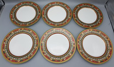MAEBATA August Warnecke Weihnachtsservice 6x KUCHENTELLER Ø ca.19,7cm TOP