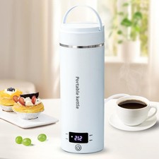Travel Electric Kettle Portable Mini Kettle,Small Hot Water Boiler with 4 Tem...