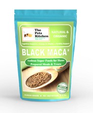 The Petz Kitchen Organic Black Maca Powder for Cognitive Energy Support