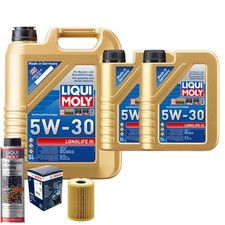 Motor�l 5W30 LIQUI MOLY Longlife Iii 7L+BOSCH �lfilter +�lschlammsp�lung