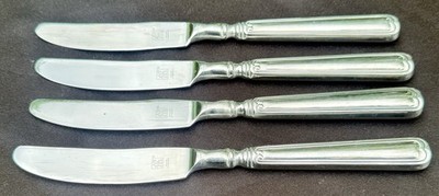 Zwilling JA Henckels Germany 1876 Dinner Knives Set of 4 Stainless 18/10 Tipped