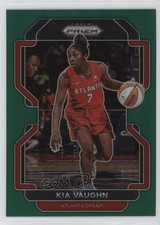2022 Panini Prizm WNBA Green Prizm Kia Vaughn #98 g4k