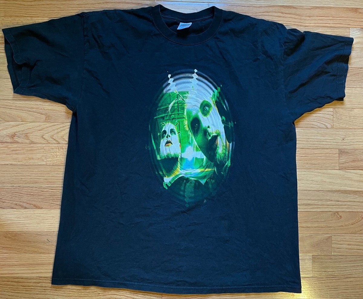 【EGO TRIPPING☆】 30's E.C.U. SHIRT used Vintage Twiztid ICP The Green Book Album Promo Rap T Shirt Mens