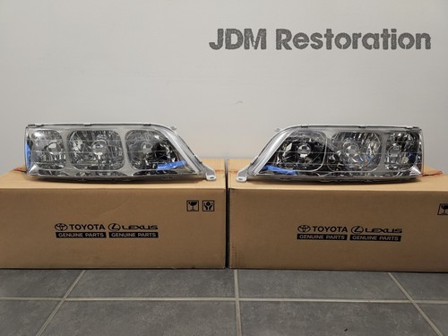Toyota Jzx100 Mark 2 S2 HID Left Headlight Genuine OEM - Picture 3 of 3
