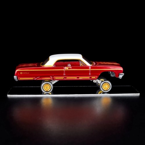 RLC Hot Wheels Collectors 1964 Chevrolet Impala Low Rider Red Hydraulics - Bild 11 von 18