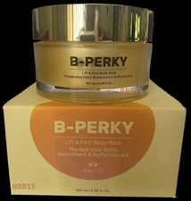 MAELYS Cosmetics B-PERKY Lift & Firm Boob Mask,100ml FULL SIZE NEW WITH BOX