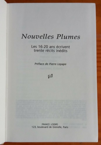 Nouvelles plumes - Les 16-20 ans écrivent - Picture 4 of 7