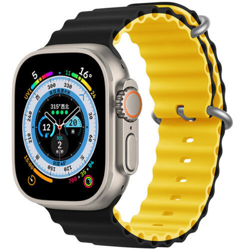 For Apple Watch Ocean Band Strap iWatch Ultra Series 9 8 7 6 5 4 3 SE 41/45/49mm - Picture 17 of 57