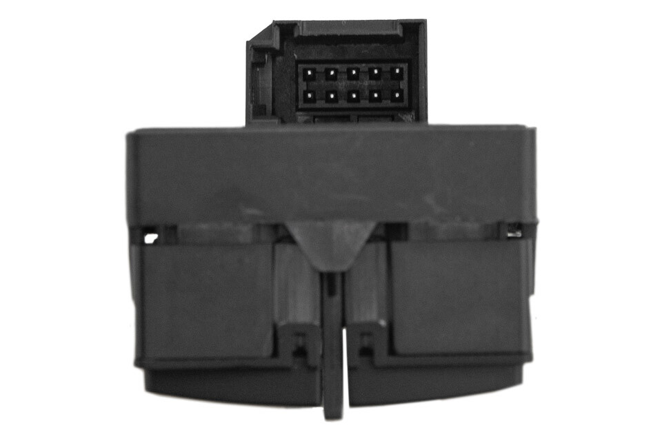 Interruttore Alzavetro Anteriore Sinistro Per Audi A3 (8P) 2003-2012, A6 (C6) 2004-2011, Q7 (4L) 2005-2015 – 10 Pin, Nero Opaco