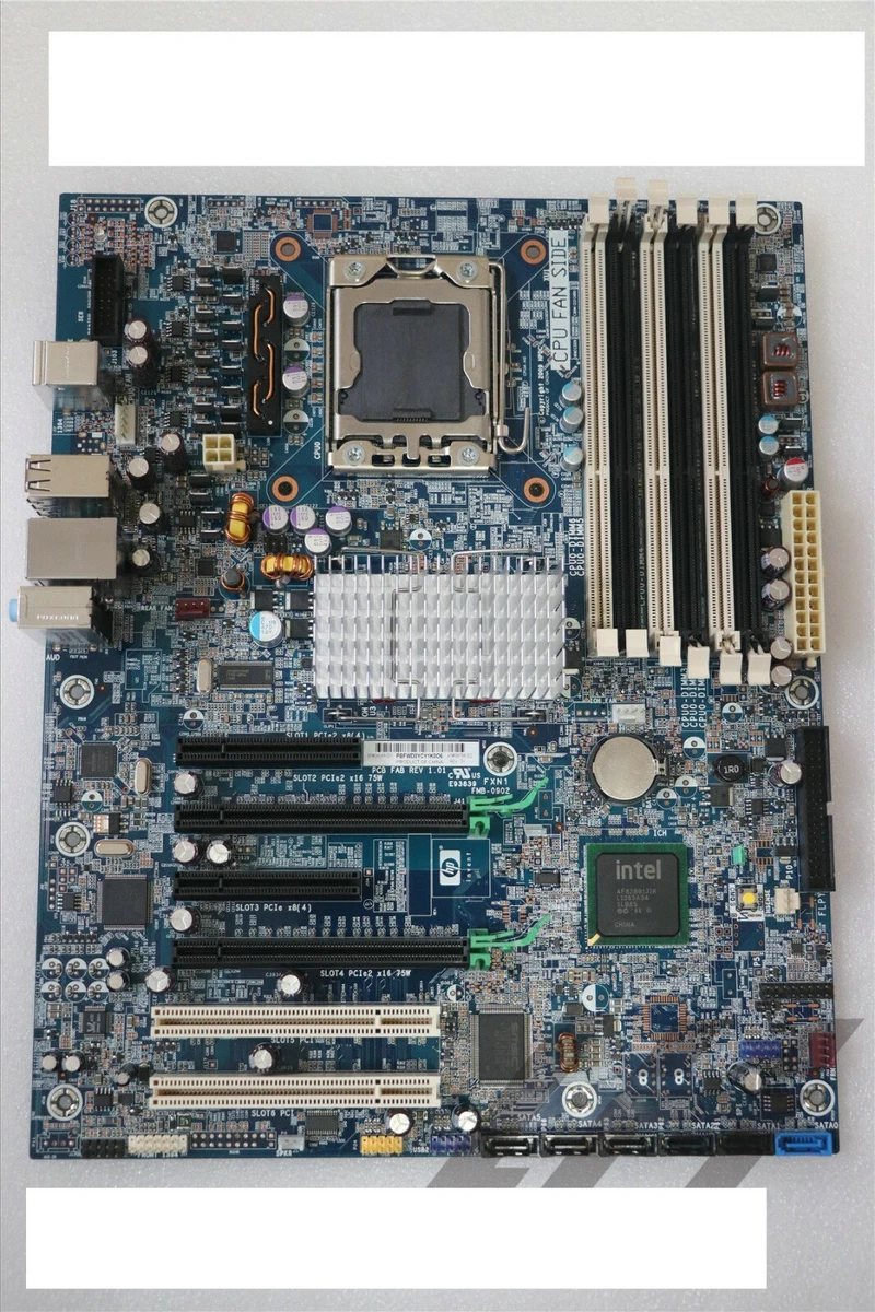HP Z400 Workstation Hauptplatine getestet X58 Hauptplatine 586968 001 586766 002