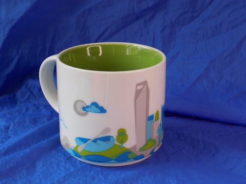 STARBUCKS CHARLOTTE You Are Here Collection 14oz Ceramic Coffee Mug 2014 - Picture 4 of 6