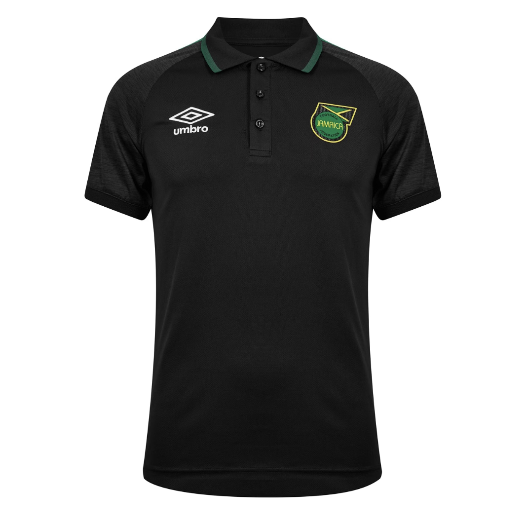 Genuine Umbro Men's Jamaica Football Federation Polo Shirt