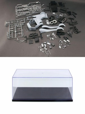 DIECAST CAR W/DISPLAY CASE 1932 FORD ROADSTER  A1805002K 1/18 DIECAST KIT