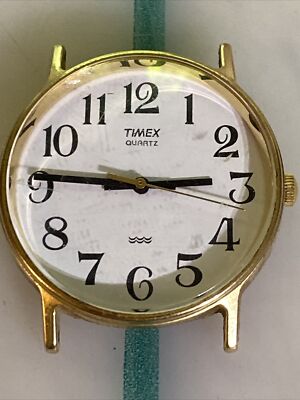 Vintage Timex Gold and White Essentials Watch Timex Essential - Etsy main image 4