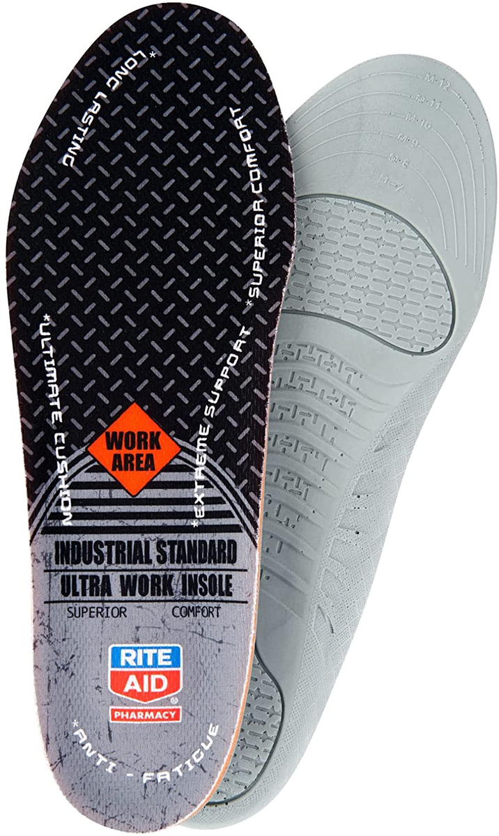 Ultra Work Memory plus Work Insoles for Men Sizes 7-13 - Main Image