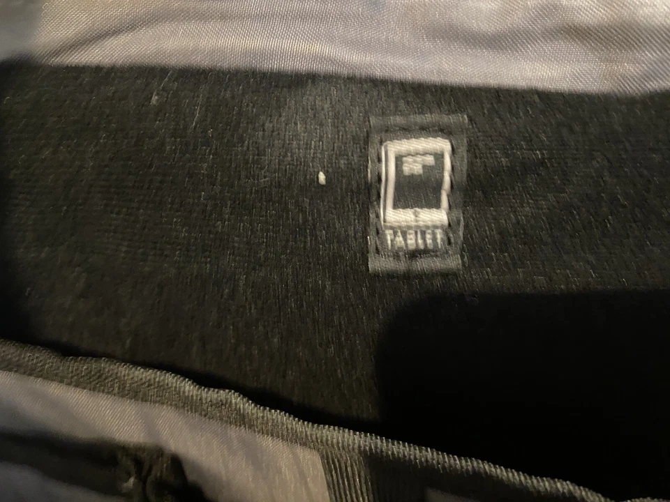 Samsonite Maletín de Mano Bolso para Laptop Negro Lona con Correa para el Hombro Foto 4 de 4