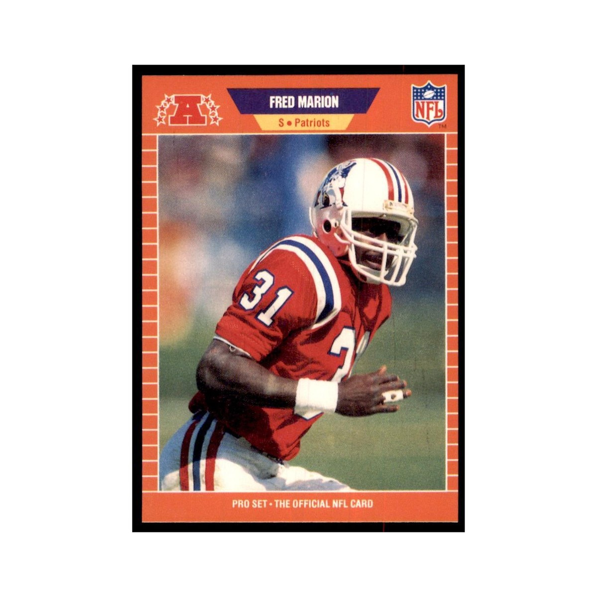 Fred Marion 1989 Pro Set #253 Football Cards Football Card NM | eBay