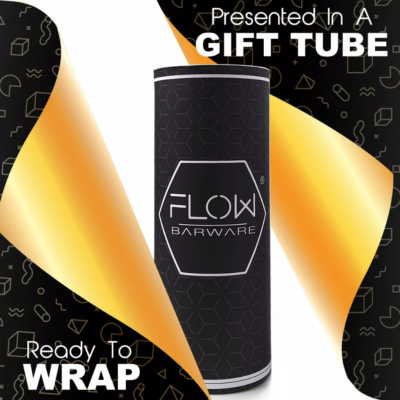 Flow Barware Wine Gifts For Women, Funny Wine Glass Set | Novelty Drinking Glass Gift Set With Cool O'Clock Design | Fun Present For Women, Mum, Or Teacher Gift