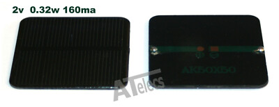 Panneau Solaire Polycristallin 2V 3V 4V 5V 6V 10V – Chargeur Batterie Pour Petits Projets
