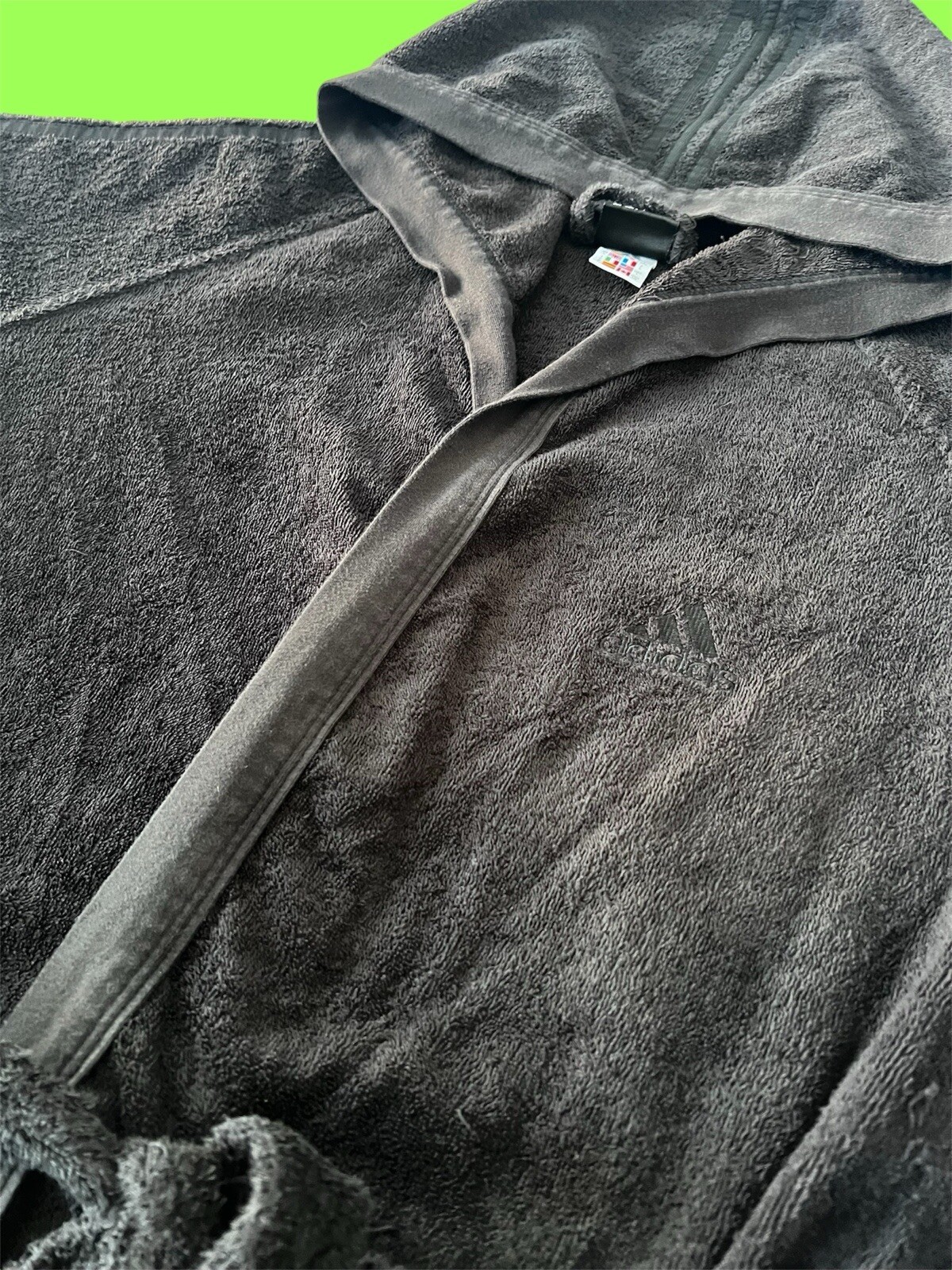 rare yohji yamamoto x adidas cloak/robe jacket size large pre y-3 image 6
