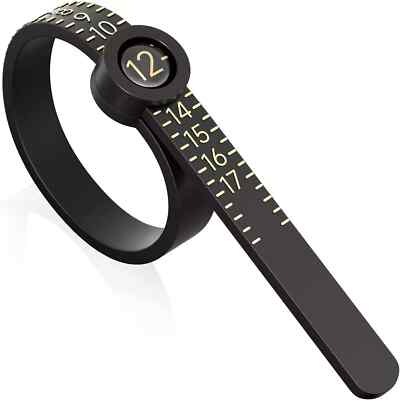#ad Ring Sizer Measuring Set 1 17 USA Rings Finger Size Jewelry Sizing Measure Tool $3.99