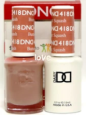 DND Daisy Gel Nail Polish 0.5fl.oz LED/UV Color Gel Duo DND418- Butternut Squash