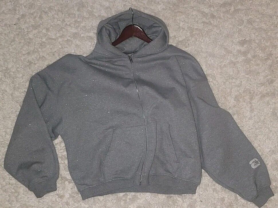 Excellent with tags Alexander Wang zip up hoodie in glitter Excellent with tags Alexander Wang zip up hoodie in glitter