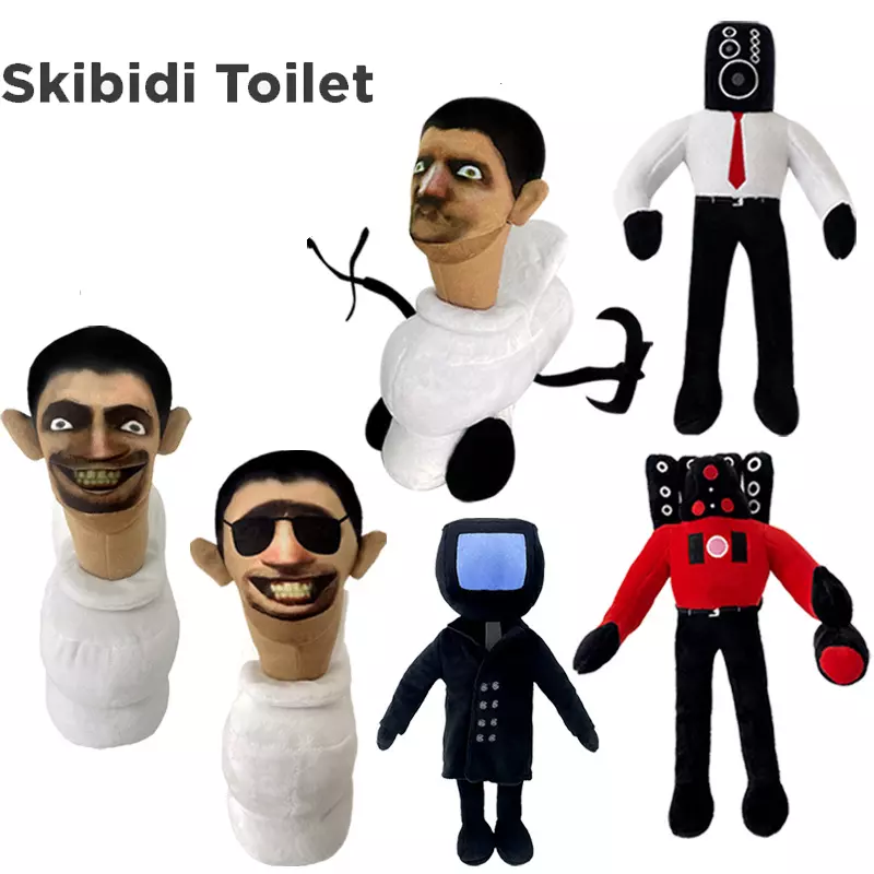Skibidi Toilet Peluche, 31cm Peluche Speakerman, Skibidi Toilet Adventure,  poupée de Peluches de la série de Toilettes - Cdiscount Jeux - Jouets