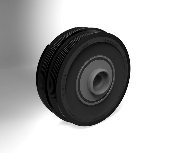 FOR LAND ROVER FREELANDER 2.0 TD4 75 MGZT DIESEL CRANK PULLEY