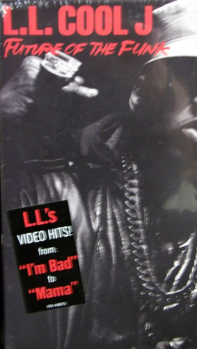 L.L. Cool J NEW! Rare VHS ,Future of the Funk, I'm Bad,Mamma