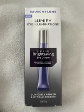 BAUSCH + LOMB LUMIFY EYE ILLUMINATIONS HYDRA GEL BRIGHTENING EYE CREAM 0.5 oz