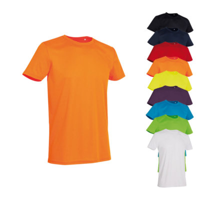 Stedman Herren T-Shirt Laufshirt Sportshirt ACTIVE SPORT-T CREW NECK Neu S8000