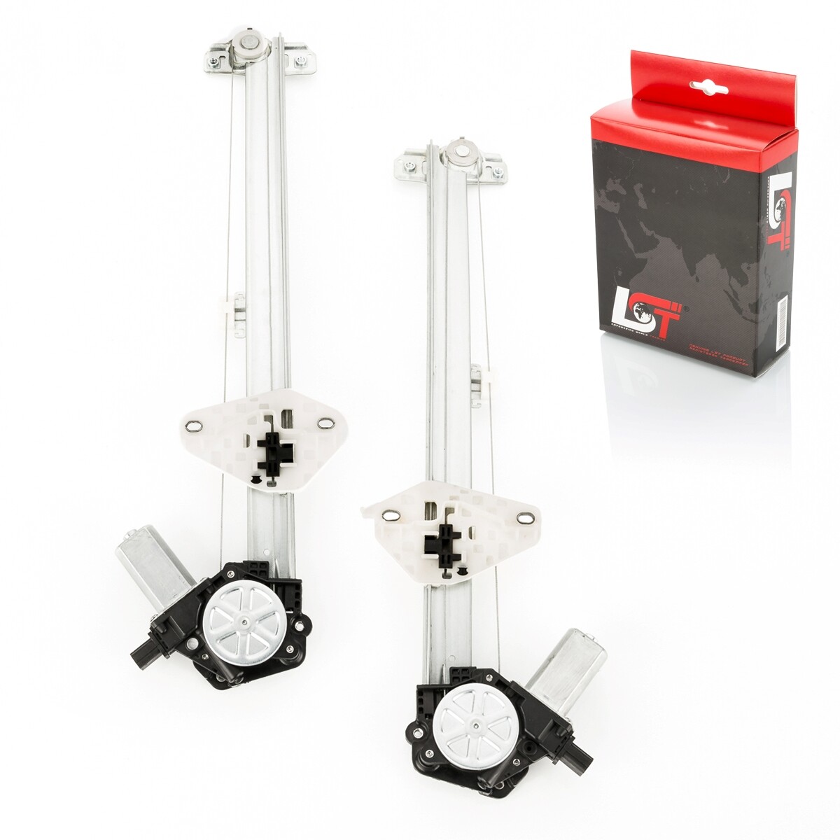 2x Electric Window Lifter with Motor Front Left Right for HONDA CR-V III 3