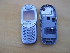 Siemens S45i, Gehäuse, Titan, mit Tastatur, gebraucht, Original