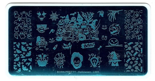 Halloween Designs Nail Art Stamping Stainless Steel Template Stencil Image Plate - Picture 6 of 38