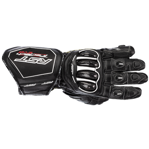 RST Tractech Evo 4 Motorcycle Motorbike Gloves Leather Black - Picture 7 of 12
