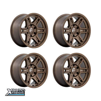 Fuel Off-Road D837 Slayer Matte Bronze 20X9 5X127 1mm (Set of 4)