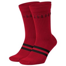 Nike Jumpman JORDAN LEGACY REMASTERED 2-Pack Socks Mens Size M 6-8 SK0025-687