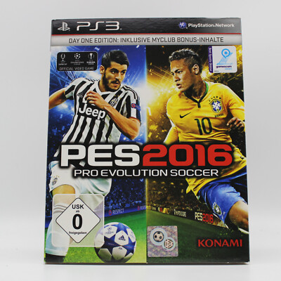 PS3 Spiel | PES Pro Evolution Soccer 2016 Day One | Playstation 3 | Disc poliert